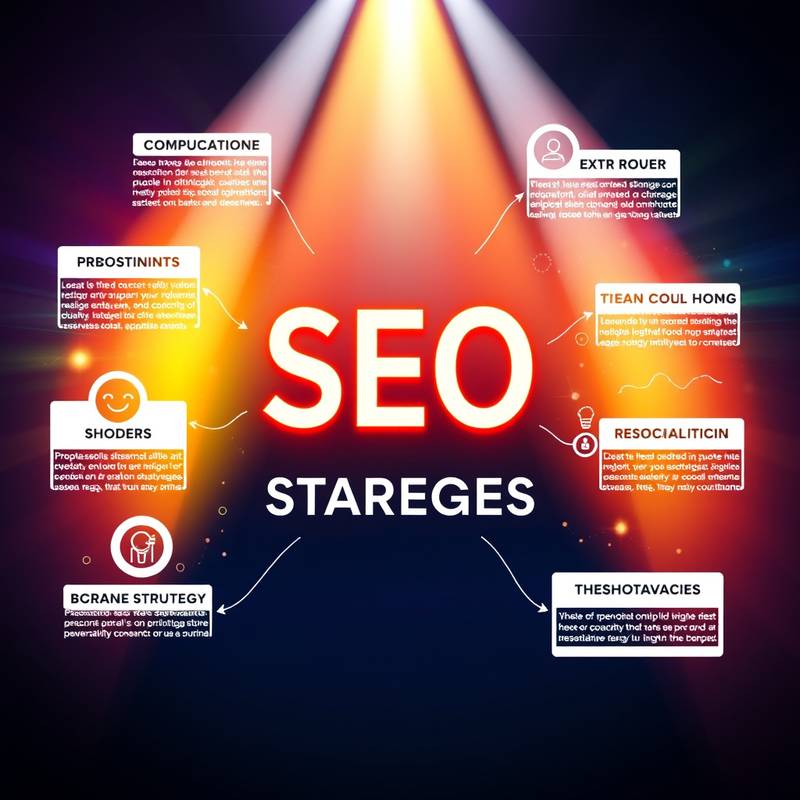 Visual representation of SEO strategies